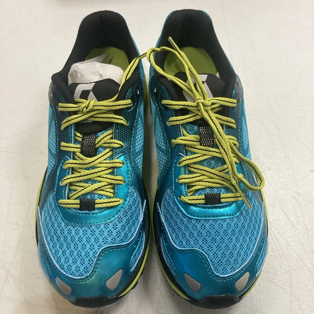 New Scott‎ AF+ Trainer Running Shoes Trainers Teal Yellow Women's Size 7.5